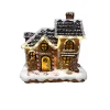 Kerstdorp gingerbread man 20x19cm