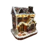 Kerstdorp gingerbread zuurstok 17x18cm