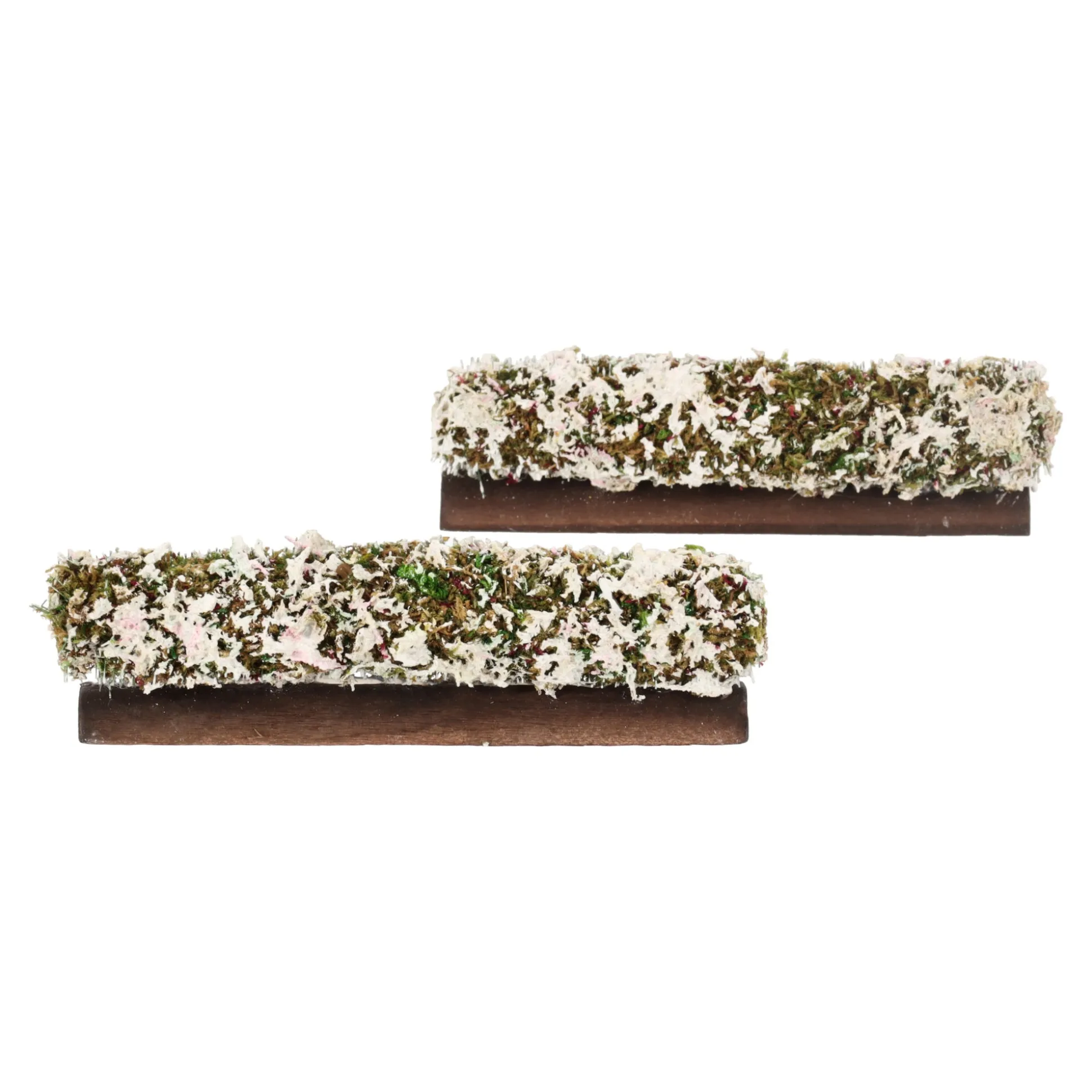 Kerstdorp haag 16cm 2stuks
