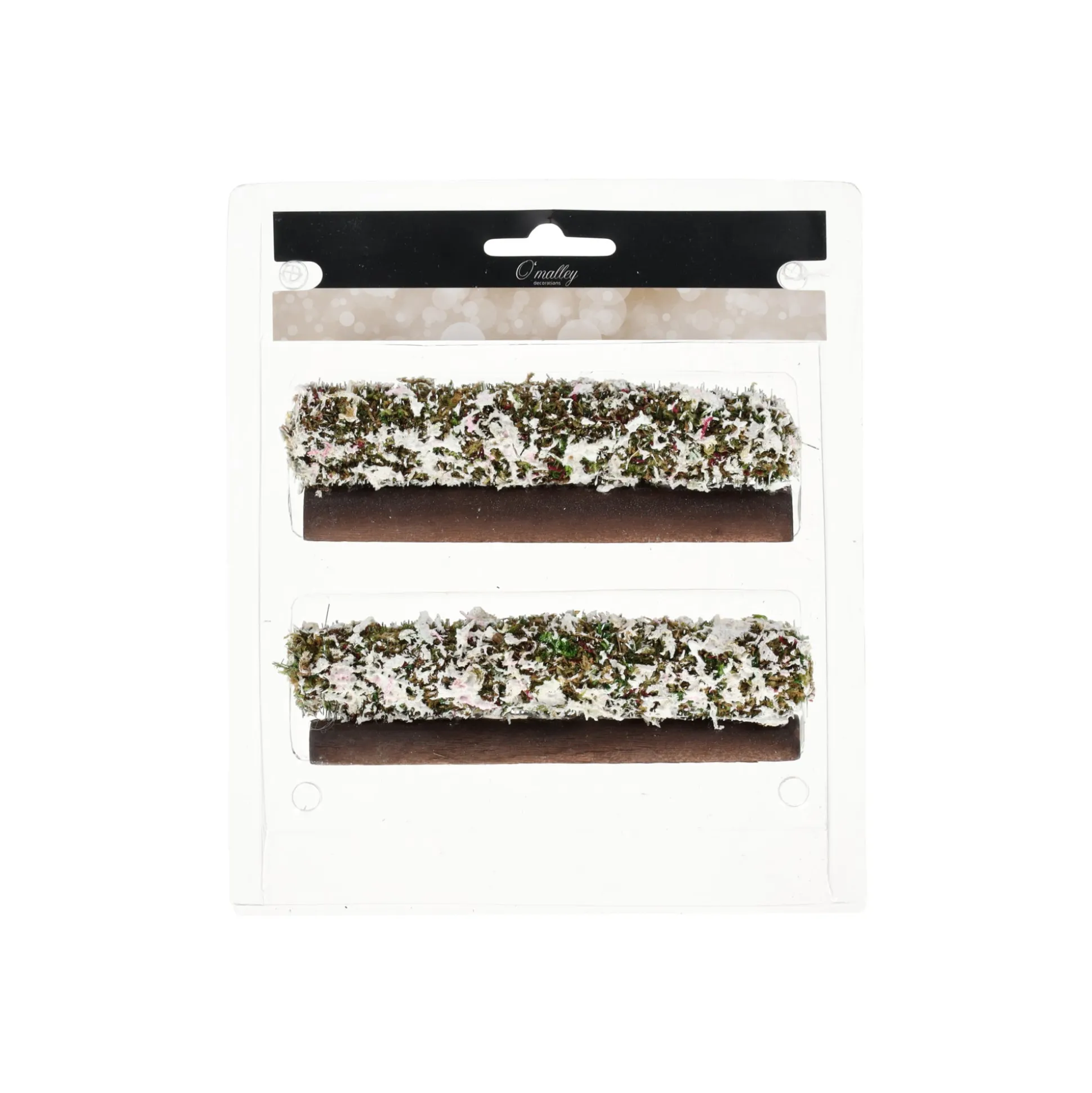 Kerstdorp haag 16cm 2stuks