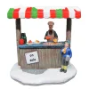 Kerstdorp kraam BBQ 11 x 8 x 10 cm