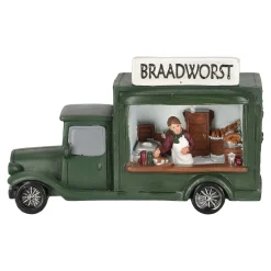 Kerstdorp kraam braadworst