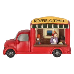 Kerstdorp kraam koffie en thee