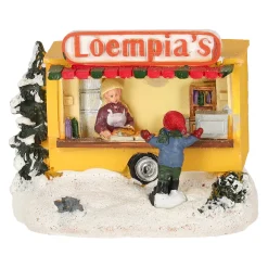 Kerstdorp kraam loempia