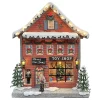 Kerstdorp speelgoedwinkel 18x8x22cm