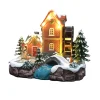 Kerstdorp watermolen 20x15x17cm