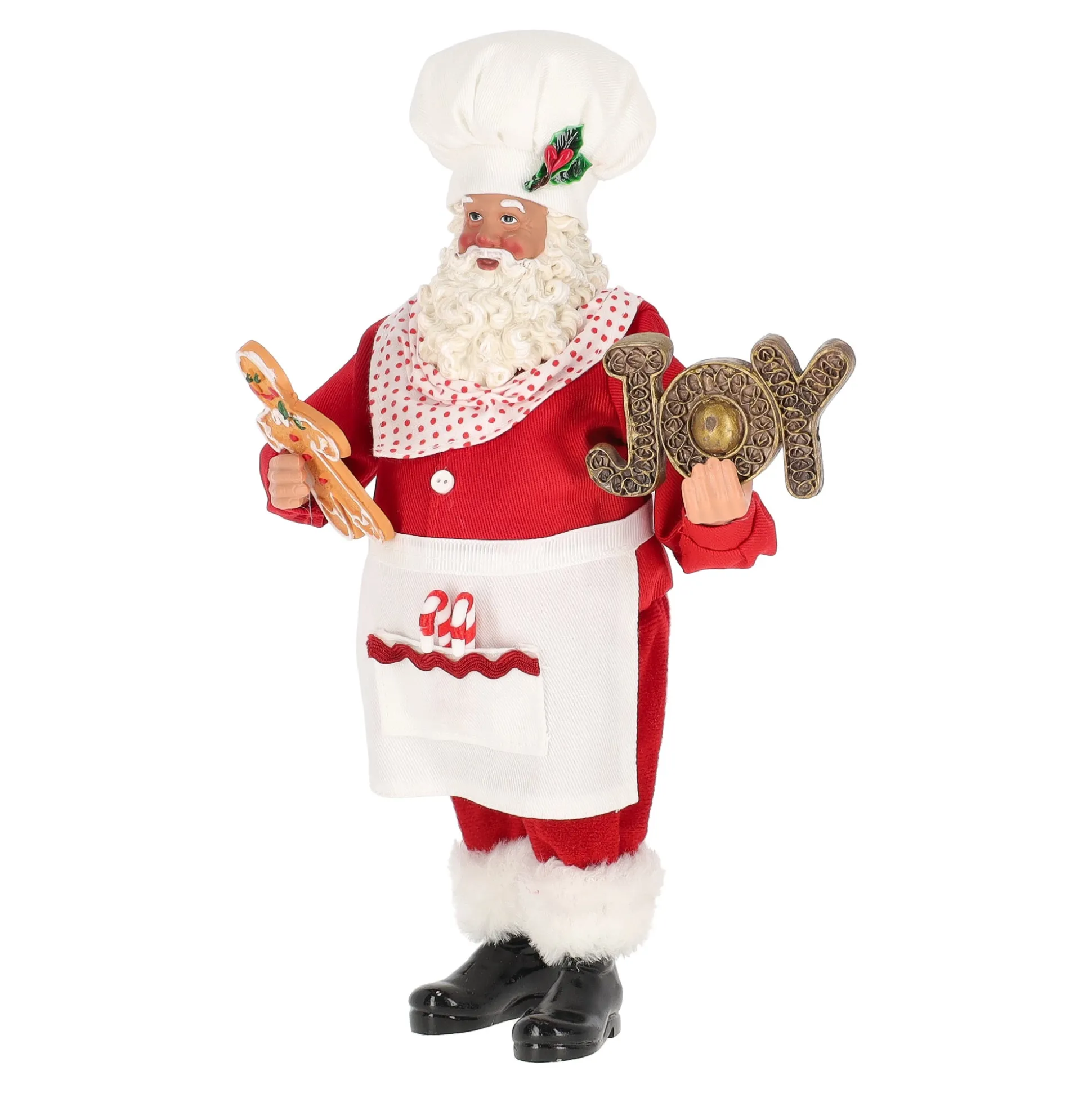 Kerstman 28 cm bakker