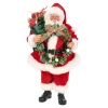 Kerstman 28 cm krans