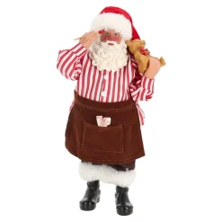 Kerstman 28 cm schilder
