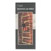 Kerstman op ladder 116 LED warm wit