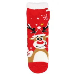 Kerstsok led rood