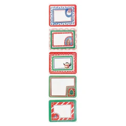 Kerststickers 50st
