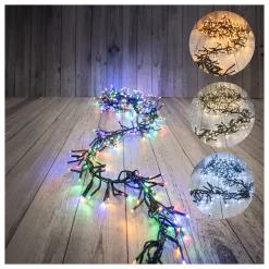 Kerstverlichting 1152 LED twinkel classic gold