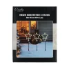 Kerstverlichting ster neon 3st. LED-ww