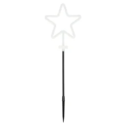 Kerstverlichting ster neon 3st. LED-ww