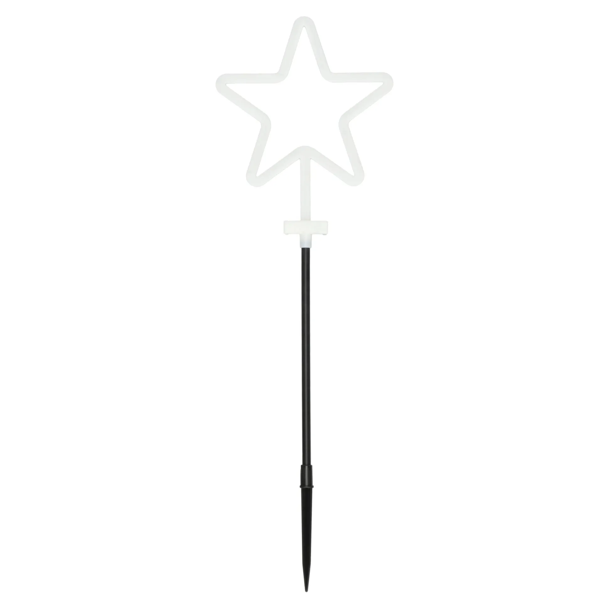 Kerstverlichting ster neon 3st. LED-ww