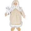Kerstvrouw 65cm sweet beige