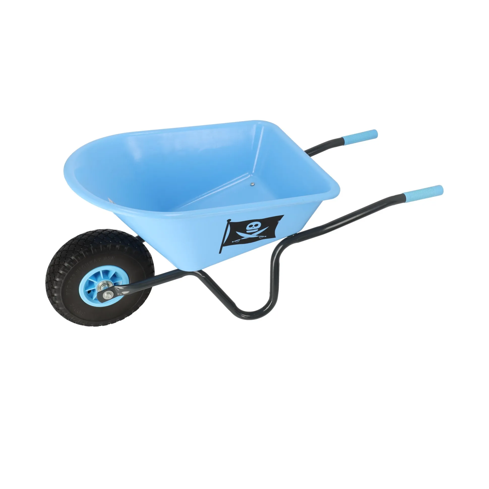 Kinderkruiwagen blauw