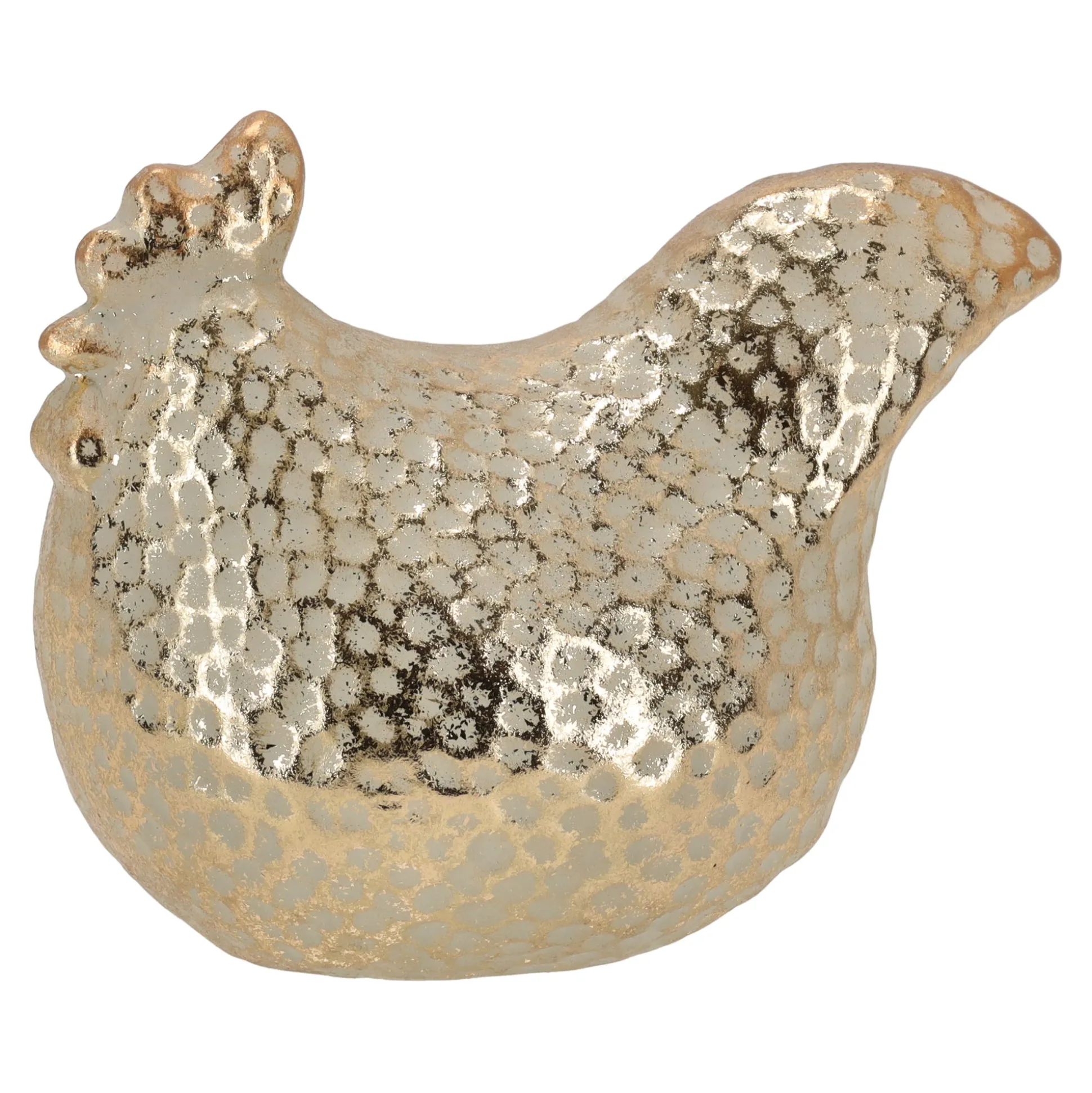 Kip 16cm goud