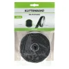 Klittenband 30mmx5.6m zwart
