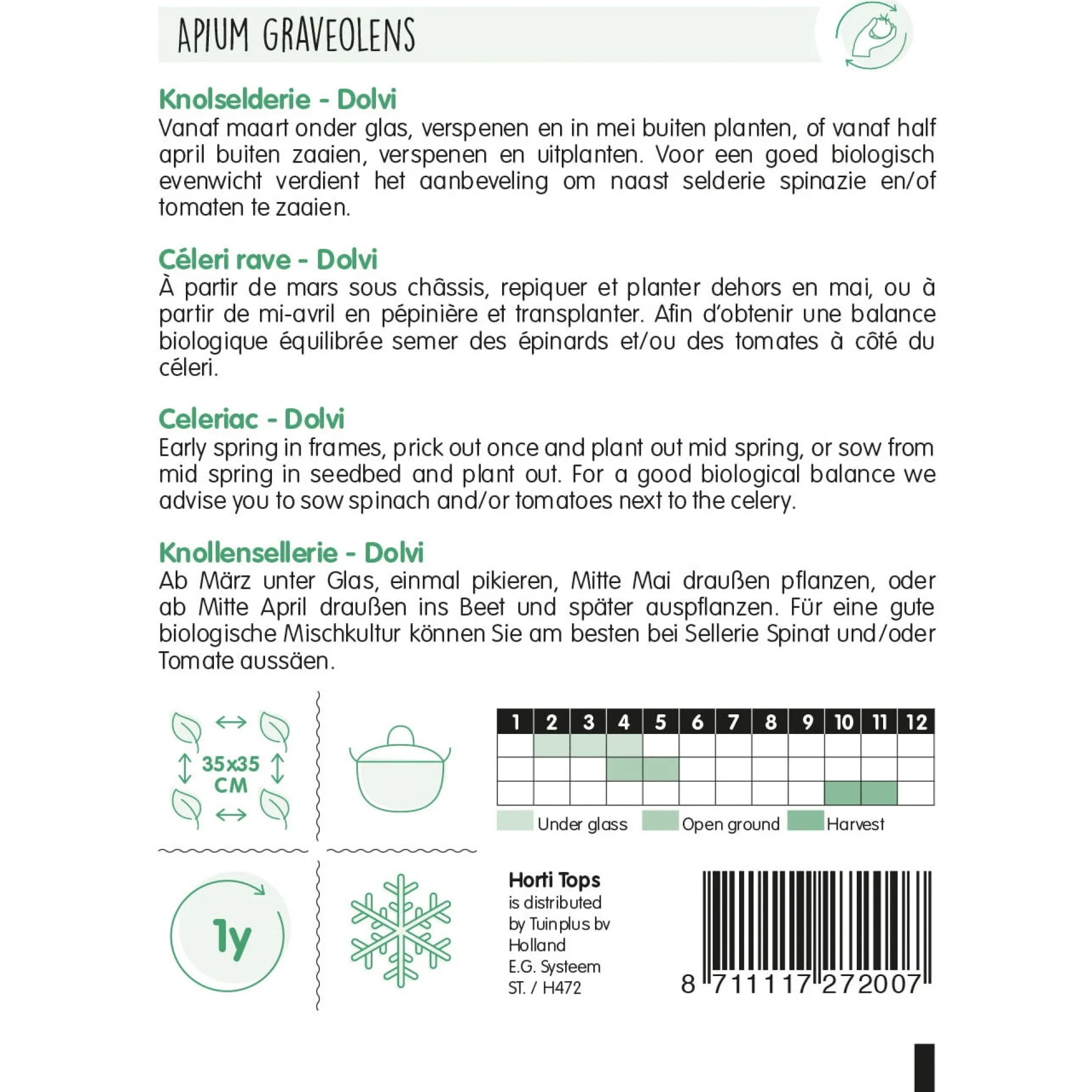 Knolselderie Dolvi