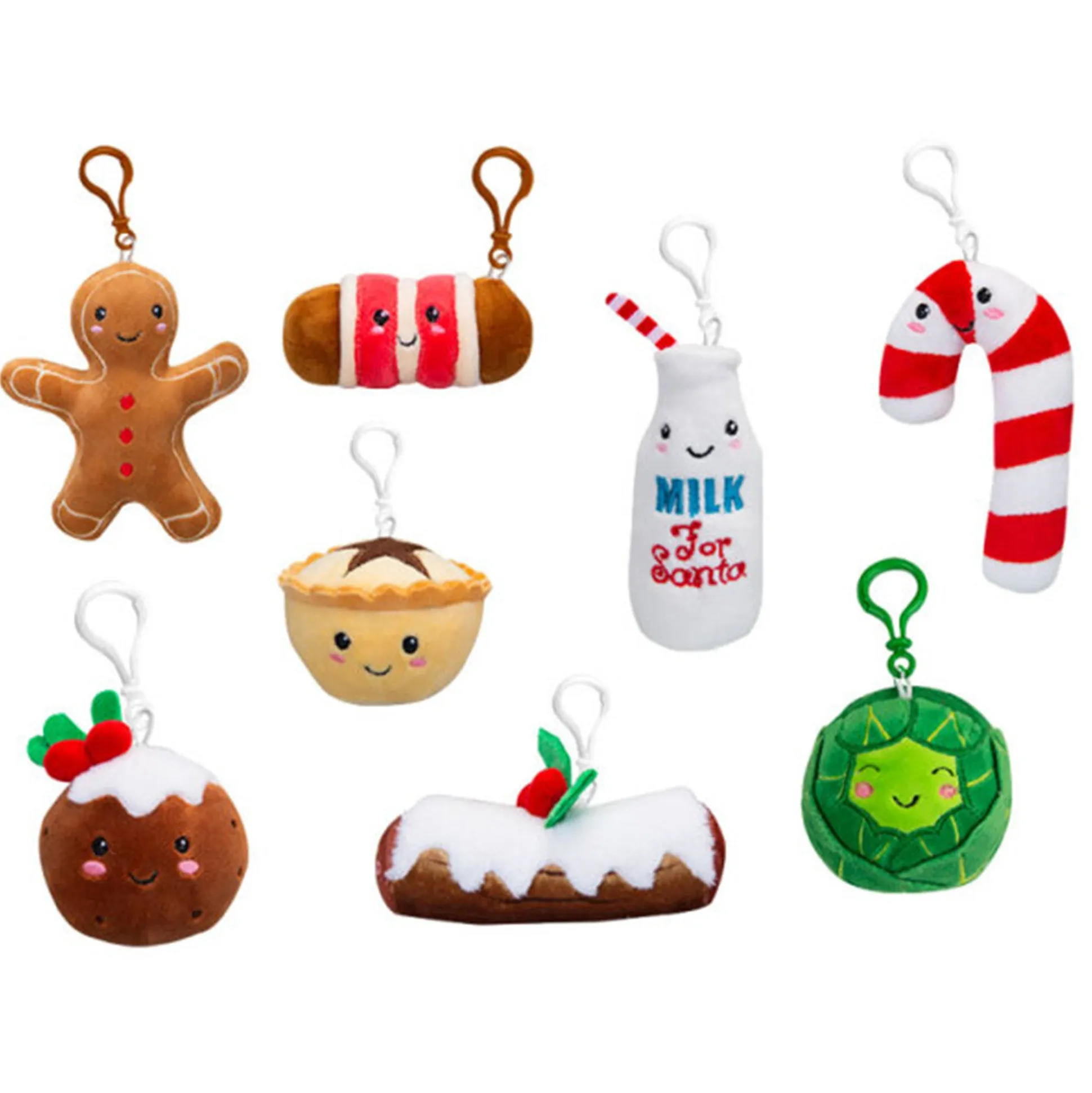 Knuffel foodies Xmas softlings 12cm