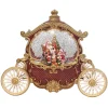 Koets glitter 26cm rood