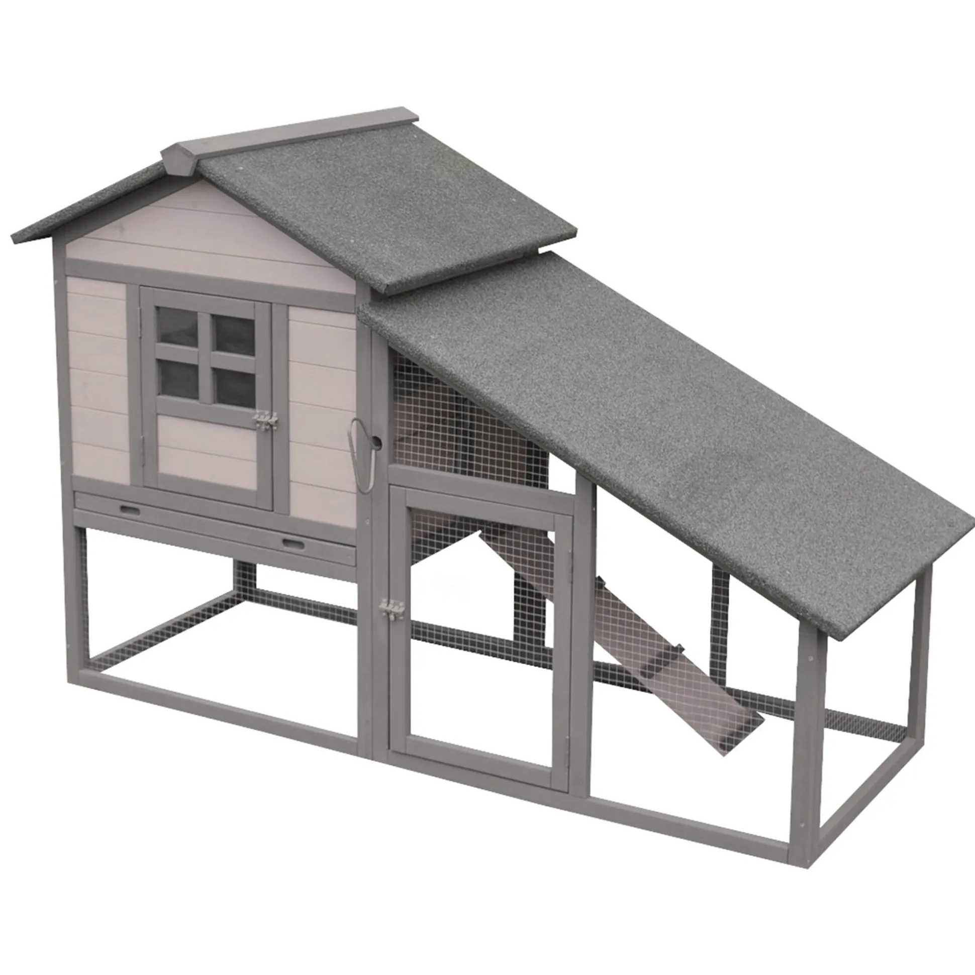 Konijnenhok met ren quincy cottage 151cm