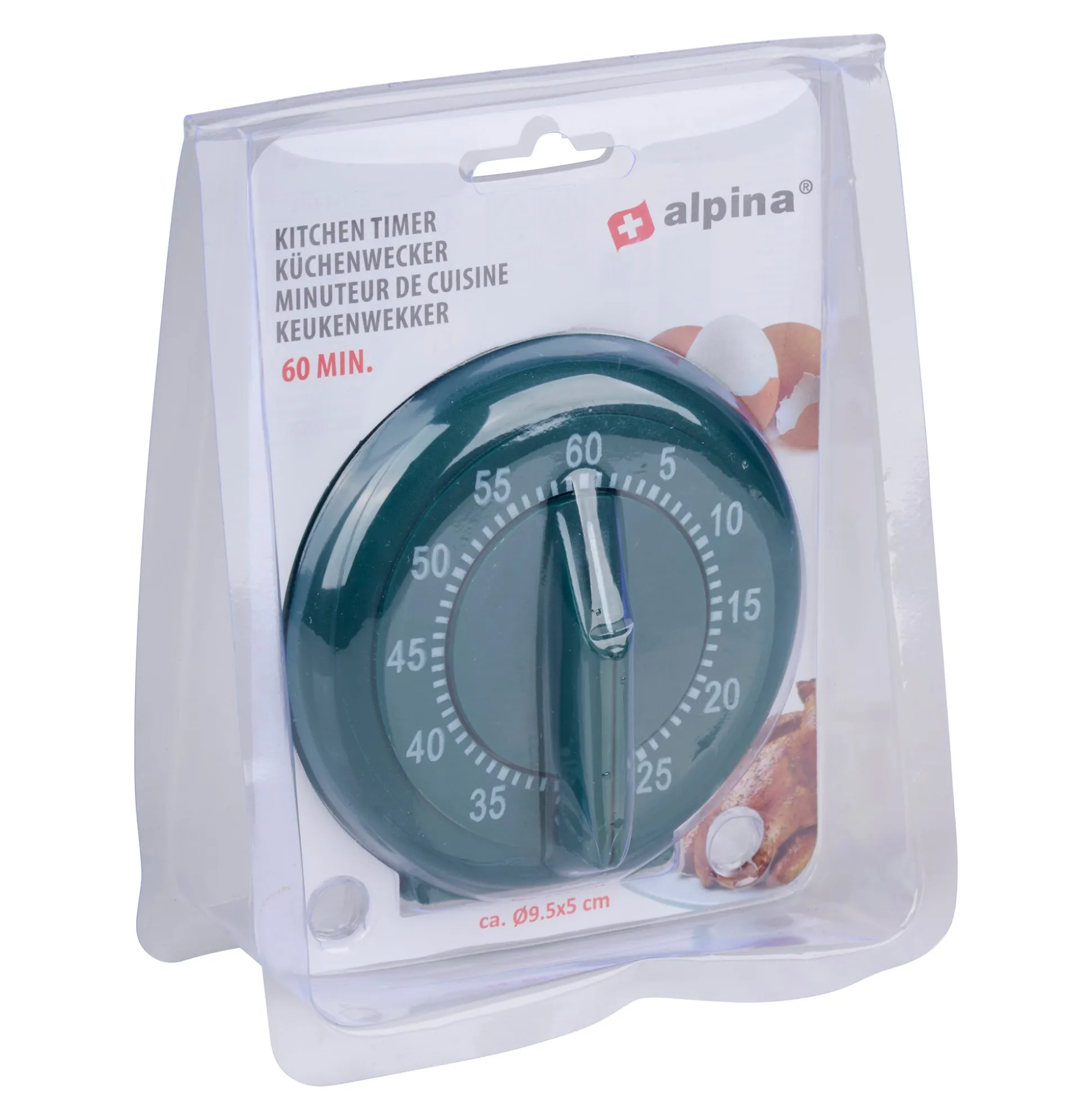 Kookwekker rond Alpina