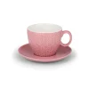 Kop+schotelset cappuccino 8-delig assorti Alpina