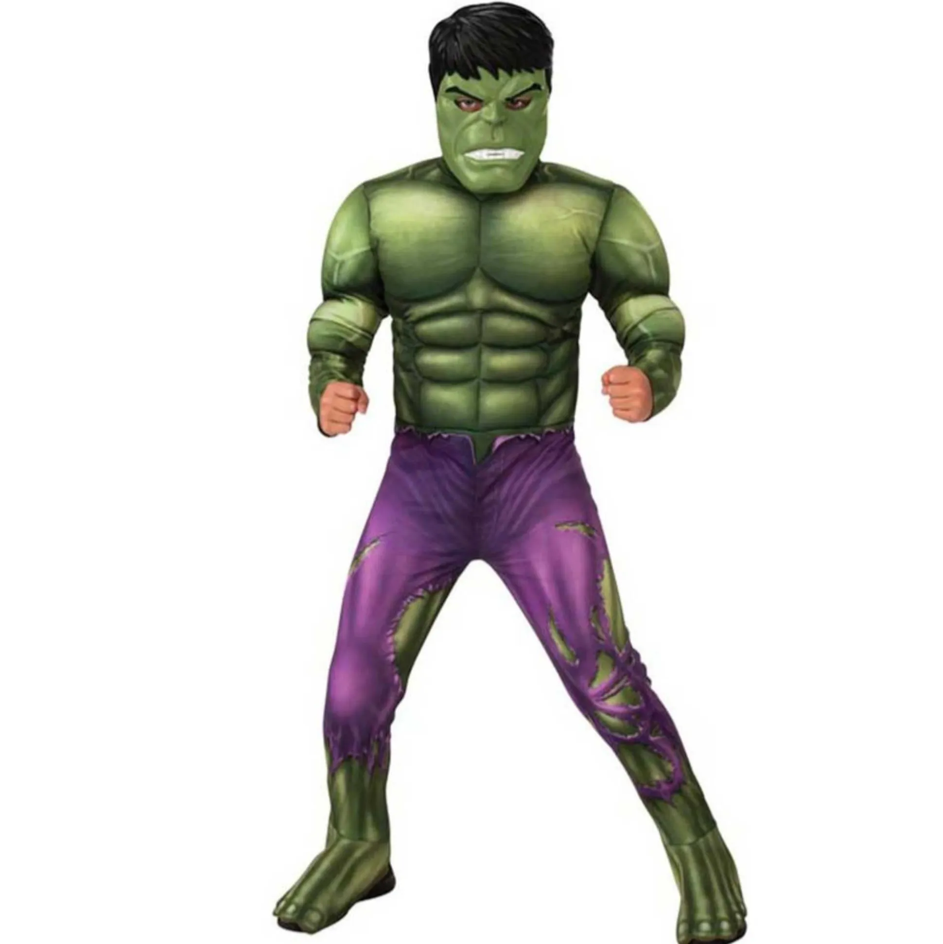 Kostuum superheld groen