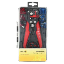 Krimptang 3-in-1 met kabelschoentjes Lotus