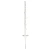 Kunststofpaal 70cm wit 10st Koltec