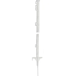 Kunststofpaal wit 70cm Koltec