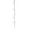 Kunststofpaal wit 105cm Koltec