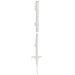 Kunststofpaal wit 105cm Koltec