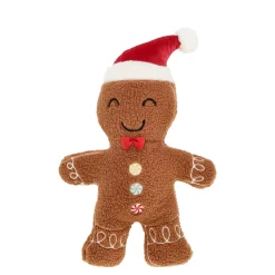 Kussen 45 x 31 cm gingerman bruin
