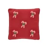 Kussen candycane rood 45 x 45 cm
