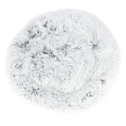 Kussen dier 58cm pluche grijs