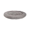Kussen dier 55cm rond grijs