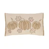 Kussen 30x50cm pompoen creme