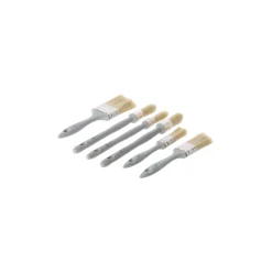 Kwast rond en plat 6-delige set waterbasis Lotus