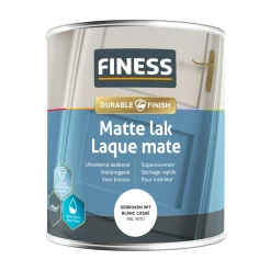 Lak waterb mat g.wit 14205 750ml