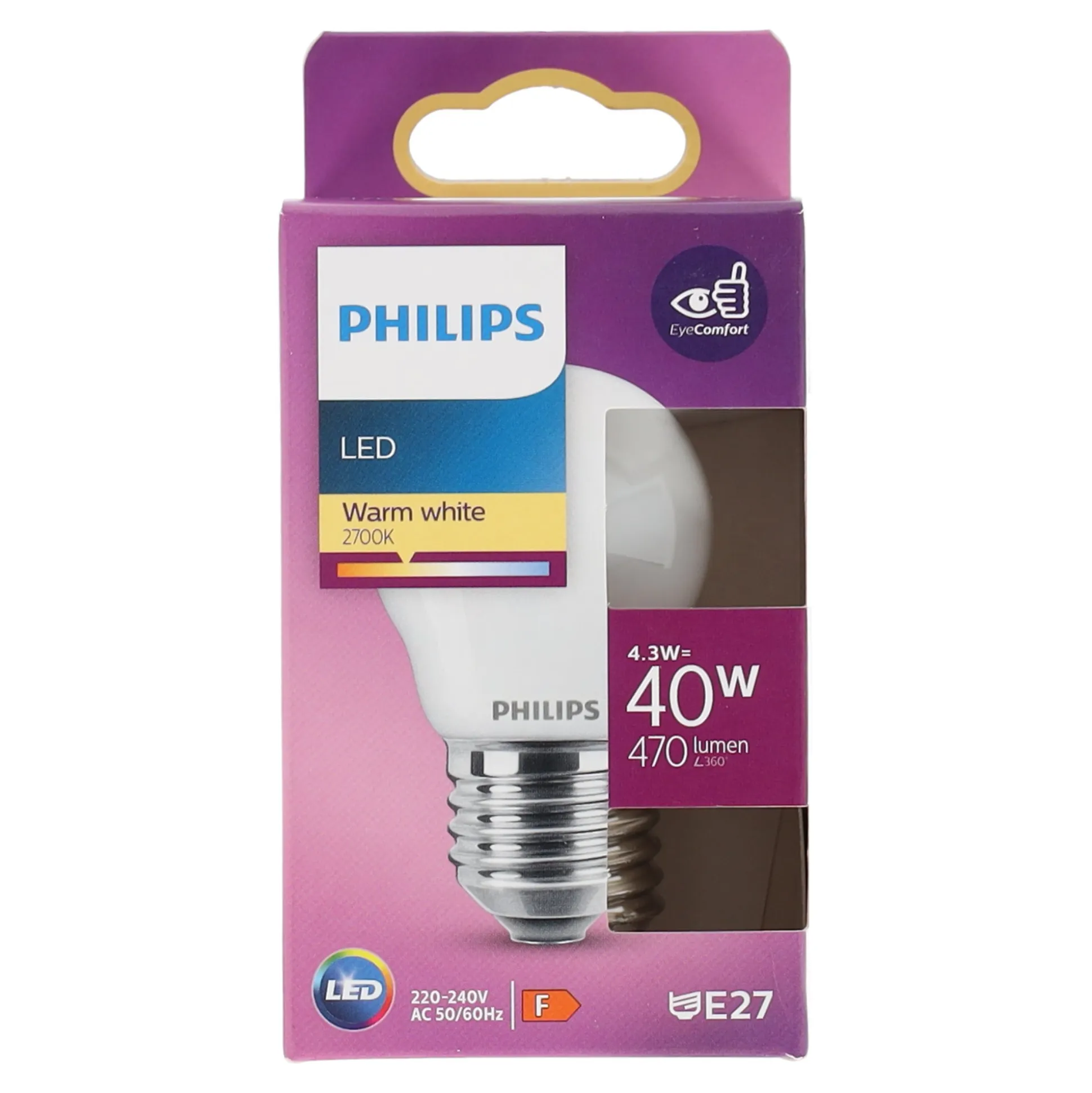 Lamp LED bol mat 40W E27 Philips