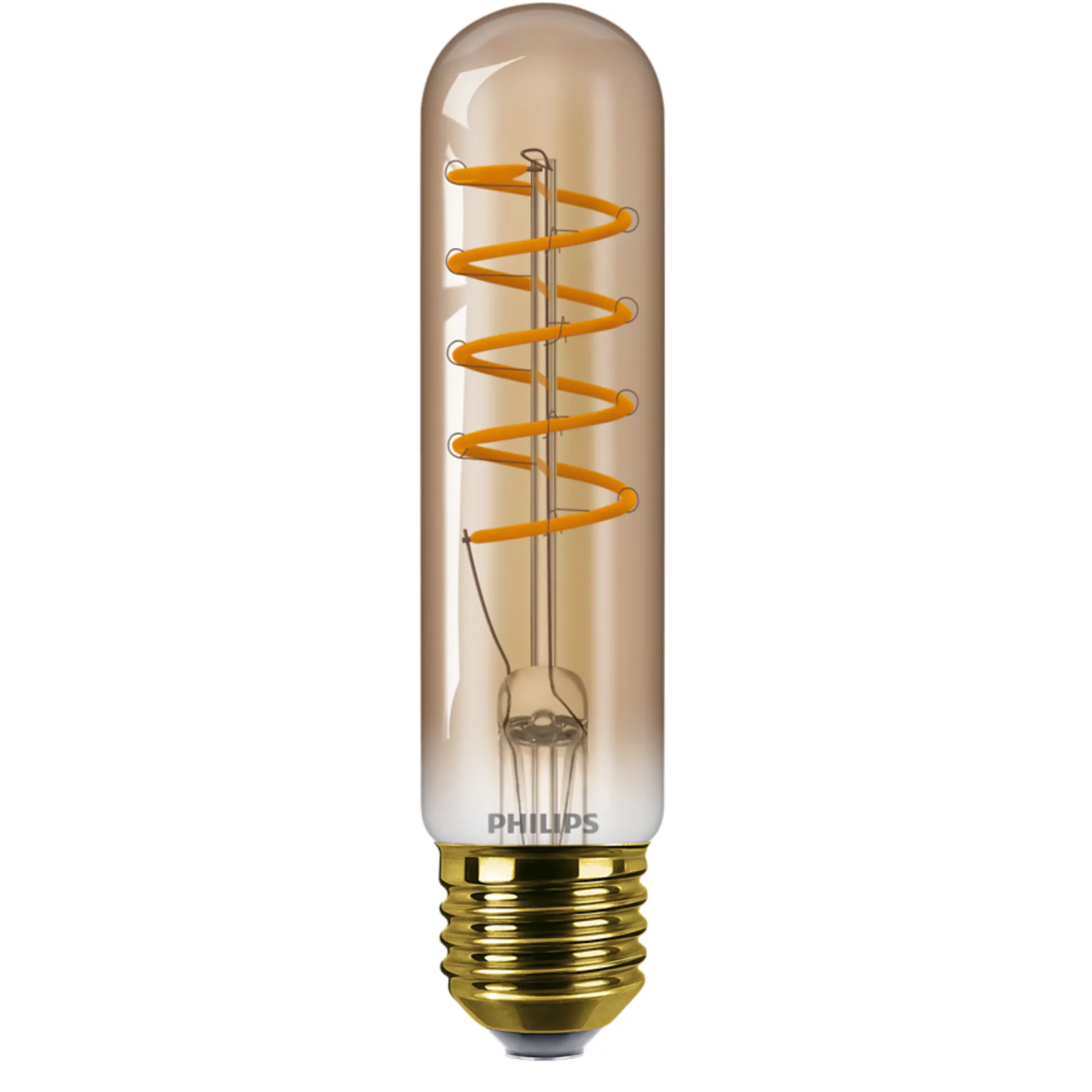 Lamp LED staaf met spiraal dimbaar Vintage 25W E27