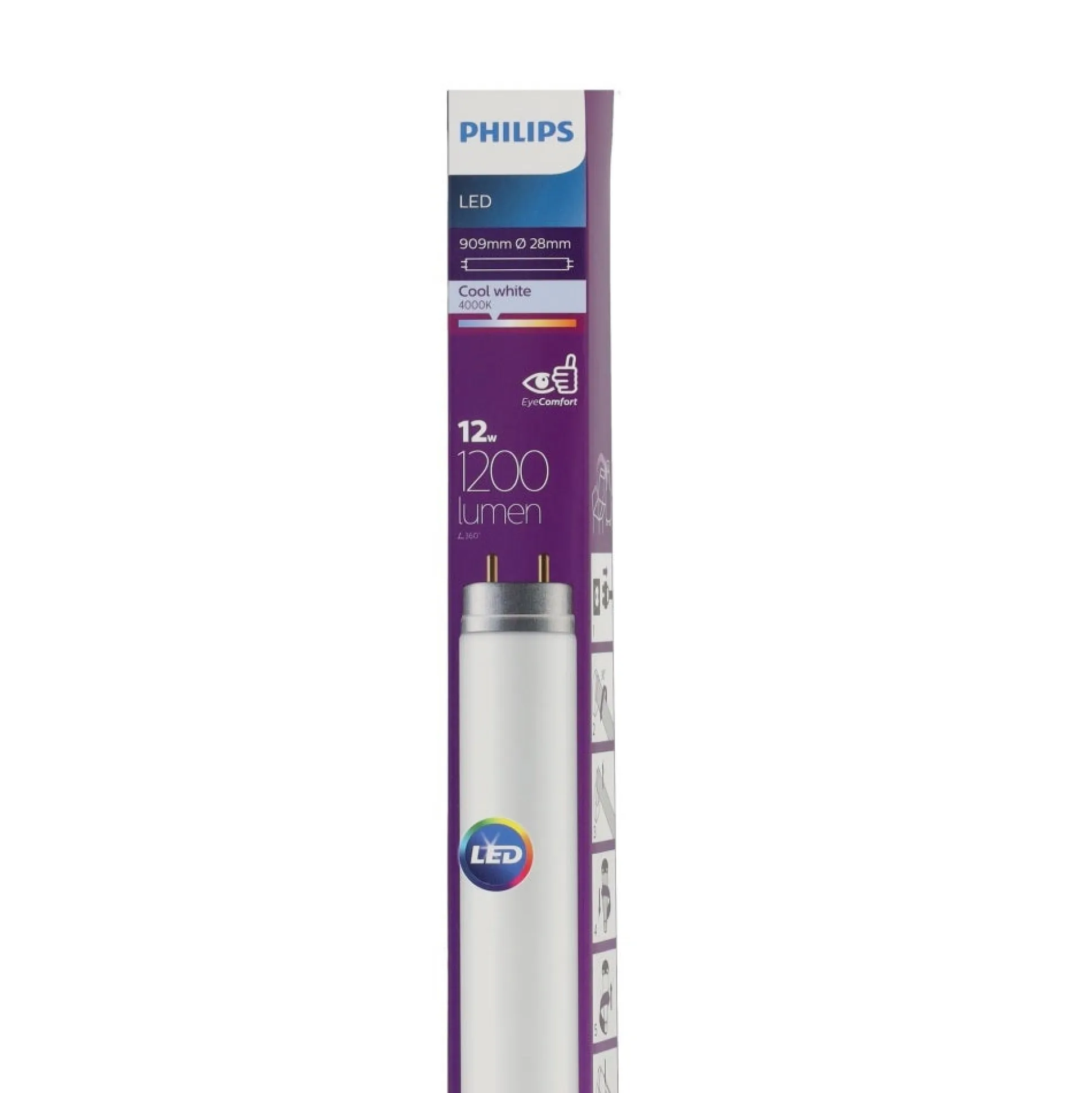 Lamp LED T8 909 mm 12W Philips