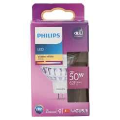 Lamp LED 50W glas MR16 12V Philips