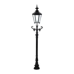 Lamp staand Volendam 74 cm Zwart Diamant