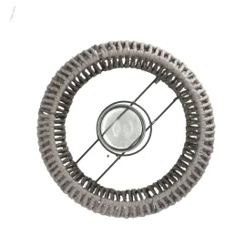 Lantaarn papier grijs 26 cm