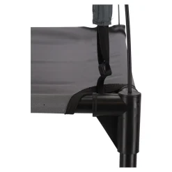 Ligbed hond+zonnedak 60cm antra